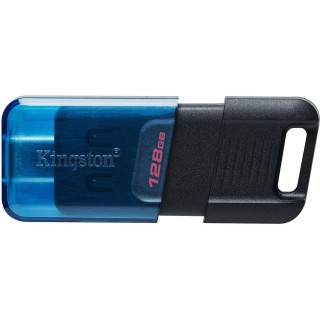 128GB USB-С3.2 Kingston DataTraveler 80M Black/Blue